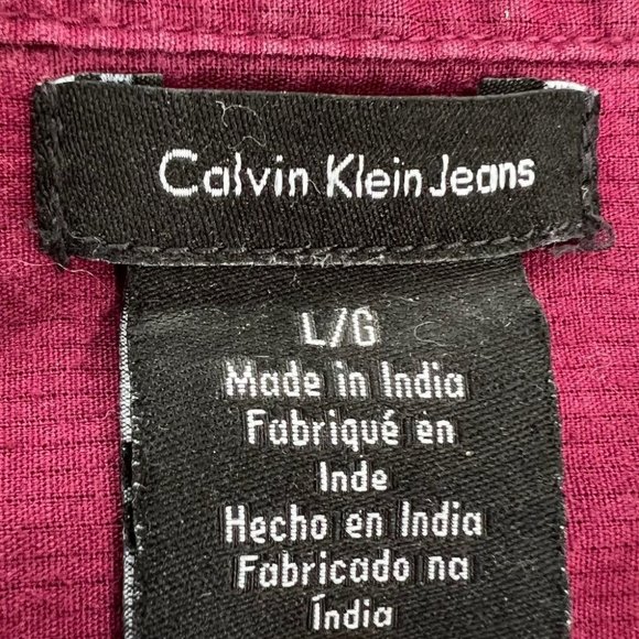 Calvin Klein long sleeve cotton blouse - Picture 5 of 7